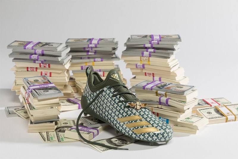 adidas Football adizero 5 Star adiMoji Cleats 2018 7 Fire Ice Oil Money 100 Goat Snoops Money Bag