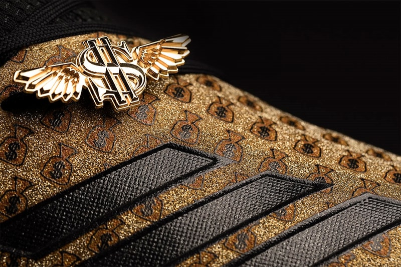 adidas Football adizero 5 Star adiMoji Cleats 2018 7 Fire Ice Oil Money 100 Goat Snoops Money Bag