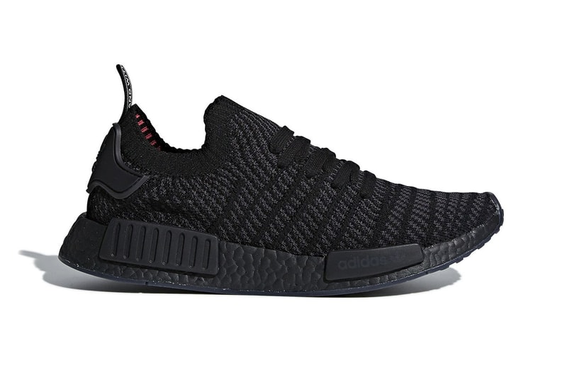 adidas NMD R1 Primeknit STLT Triple Black sneakers footwear spring 2018