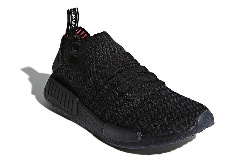adidas NMD R1 Primeknit STLT Triple Black sneakers footwear spring 2018