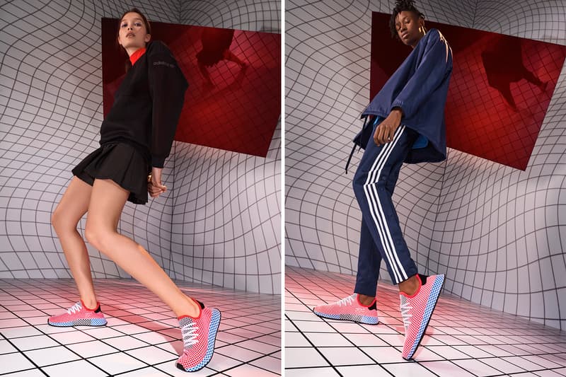 adidas Originals Deerupt Asia Launch Grid Solar Bird Silhouette Colorway
