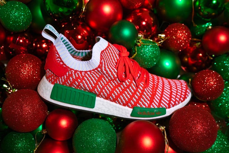 The adidas Originals NMD R1 Primeknit STLT Gets Dressed up for Christmas