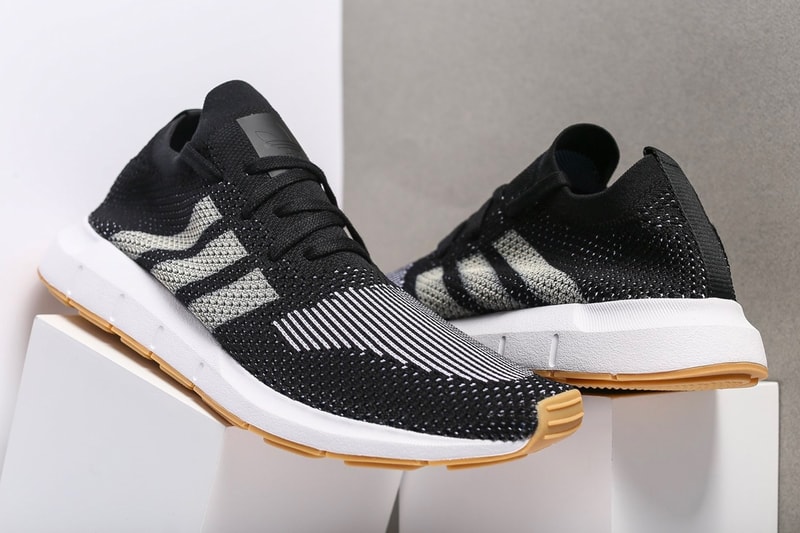 adidas Swift Run Primeknit Black/Gum Release purchase available now