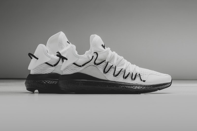 adidas Y3 Kusari White Black colorway monochrome Yohji Yamamoto Boost sneakers footwear release date info drop sneakers shoes footwear