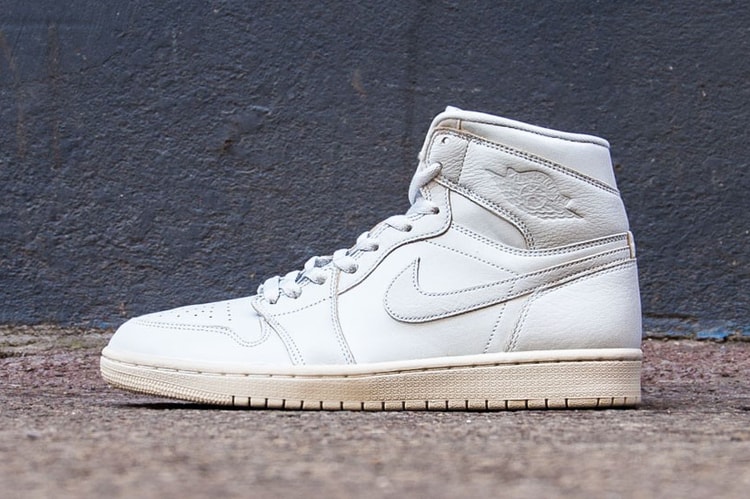Jordan Brand’s Air Jordan 1 High Premium Gets Reworked In “Pure Platinum”