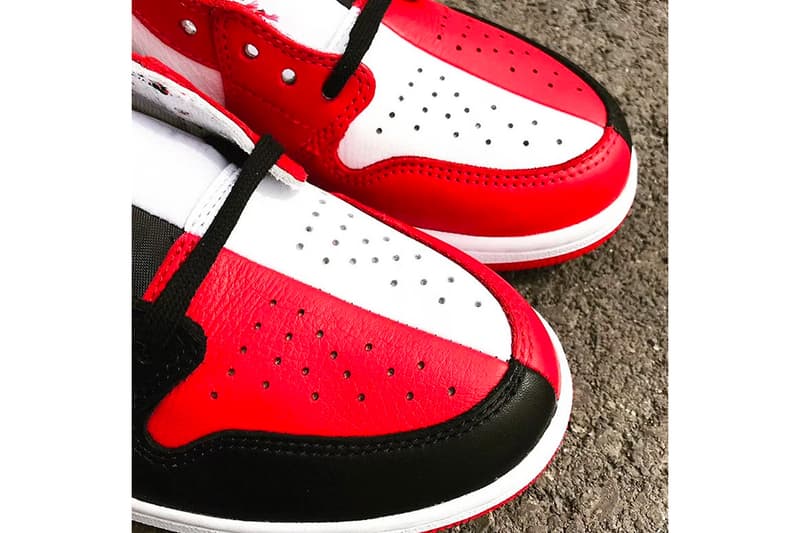 Air Jordan 1 Homage To Home Banned Chicago black red sneakers footwear