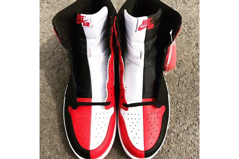 Air Jordan 1 Homage To Home Banned Chicago black red sneakers footwear