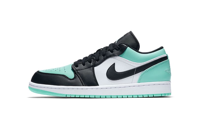 Air Jordan 1 Low Atmosphere Emerald footwear 2018 Jordan Brand Michael Jordan release date info drop sneakers shoes