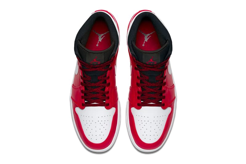 Air Jordan 1 Mid Gym Red White Black Jordan Brand sneakers footwear