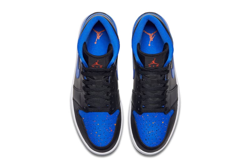 Air Jordan 1 Mid Royal Paint Splatter Release Hypebeast Air Jordan 1 Mid Royal Paint Splatter Release Hypebeast