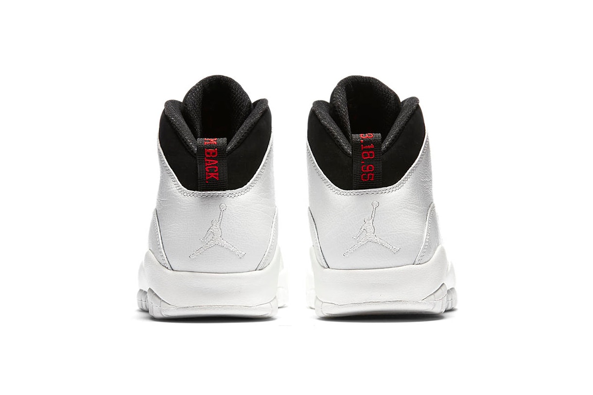 Air Jordan 10 I'm Back Jordan Brand March 18 Release black white sneakers footwear