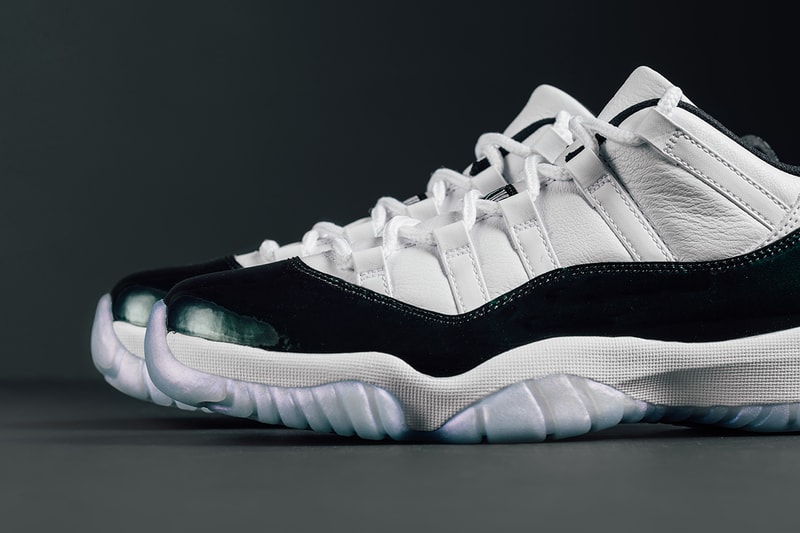 Air Jordan 11 Low Easter emerald green iridescent march 31 2018 release date info drop sneakers shoes footwear