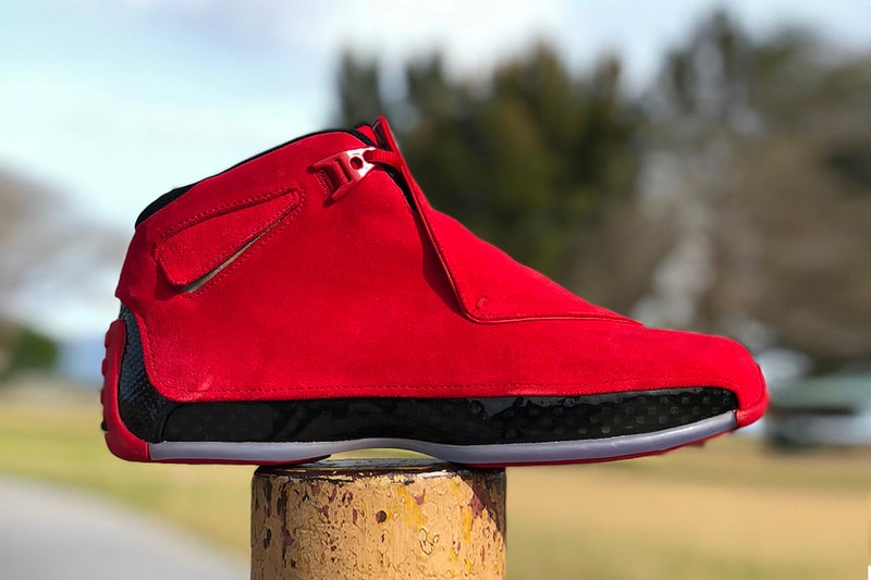 Air Jordan 18 Toro red suede Release Date sneakers footwear