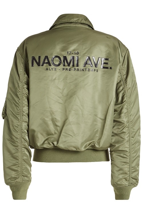 Alyx Alpha Industries Naomi Ave Bomber Jacket