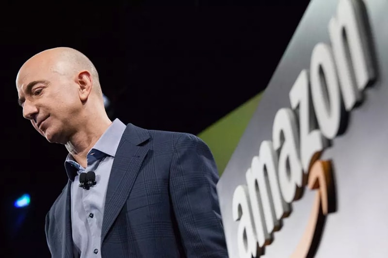 Amazon Branded Checking Account JP Morgan ATM Jeff Bezos Finance