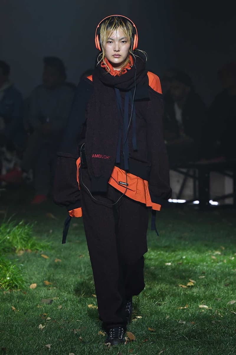 AMBUSH Fall Winter 2018 Runway Show amazon tokyo fashion week