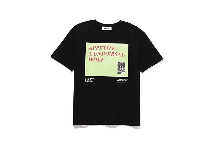 AMBUSH® & Ghetto Gastro Collaborate on Limited Collection