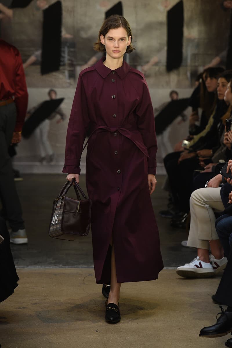 A.P.C. Fall Winter Collection 2018 Paris Fashion Week Runway