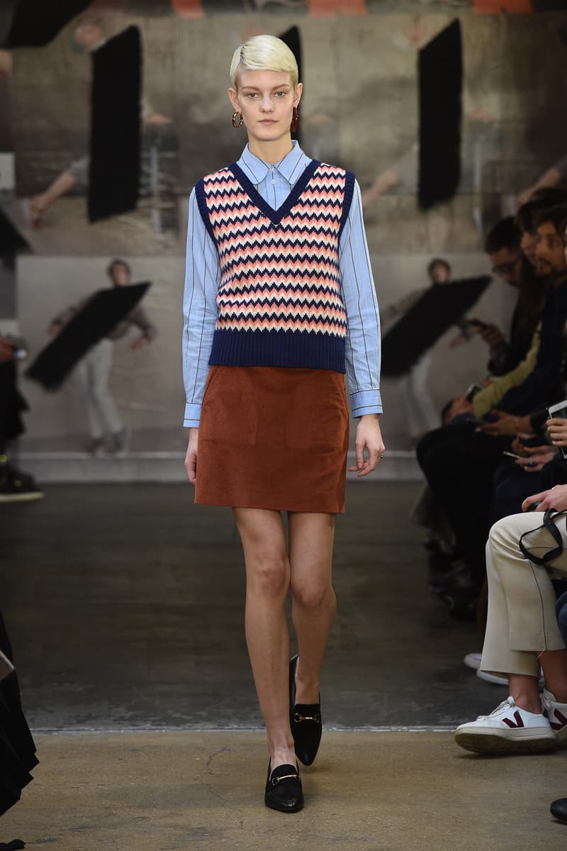 A.P.C. Fall Winter Collection 2018 Paris Fashion Week Runway