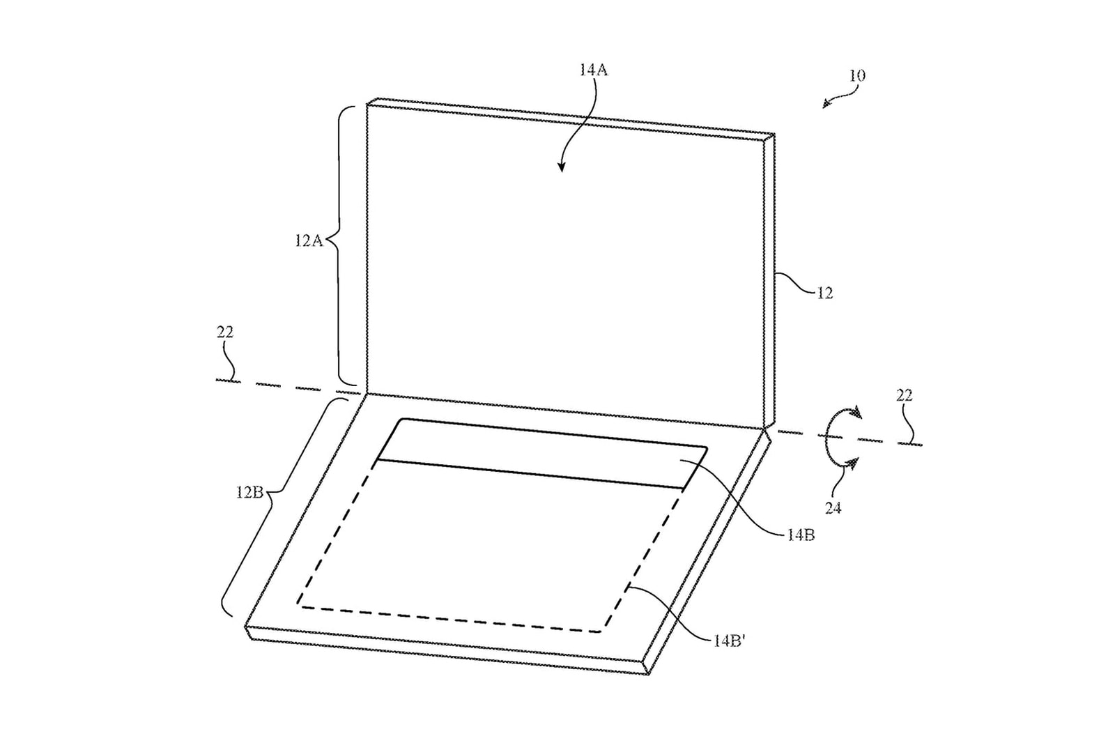 Apple Dual-Screen MacBook Patent