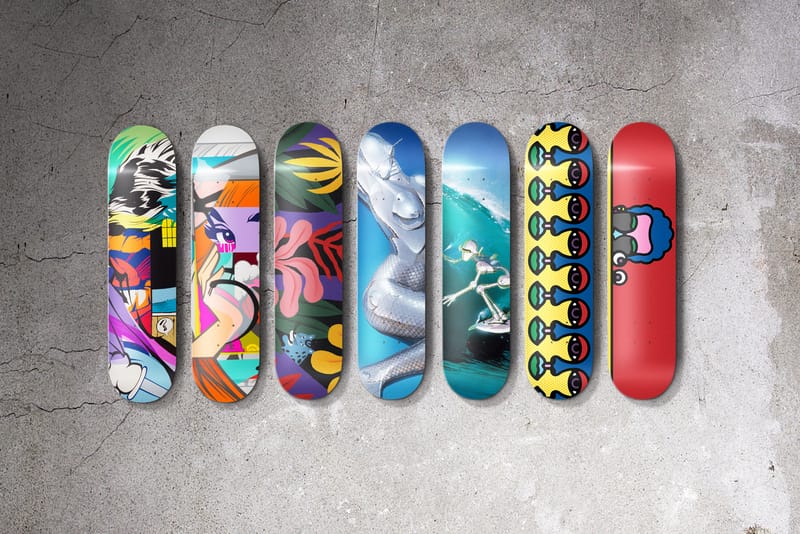 APPortfolio Teams up With Sorayama, POSE, Zebu and Craig & Karl on a Set of Limited Edition Skate Decks
