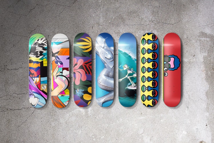 APPortfolio Teams up With Sorayama, POSE, Zebu and Craig & Karl on a Set of Limited Edition Skate Decks