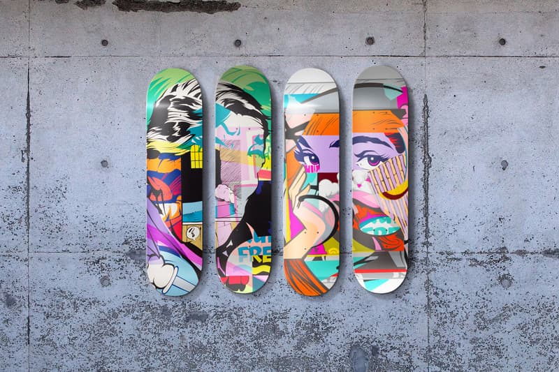 APPortfolio Sorayama POSE Zebu Criag & Karl Limited Edition Skate Decks teddy bear