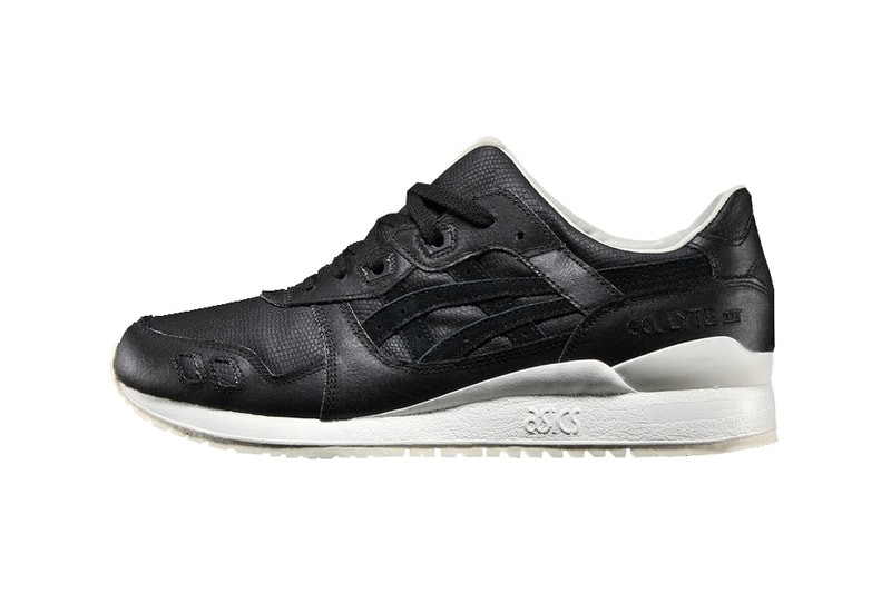 ASICS GEL-Lyte III Reptile Pack Collection Classic Sneakers Shoes Trainers Off White Black Colorway Available Purchase $180 USD Dollars