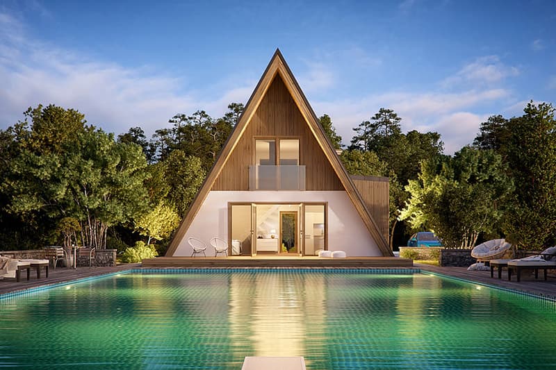 Avrame A-Frame Home Kits architecture living houses
