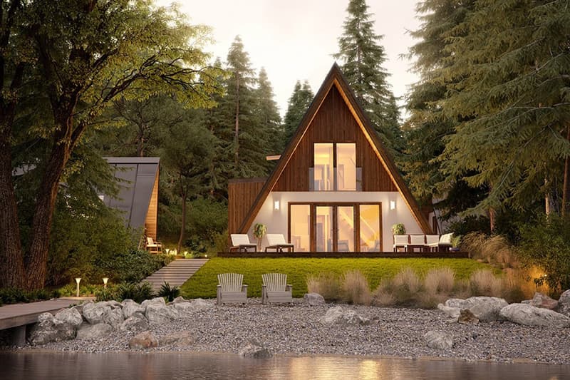 Avrame A-Frame Home Kits architecture living houses
