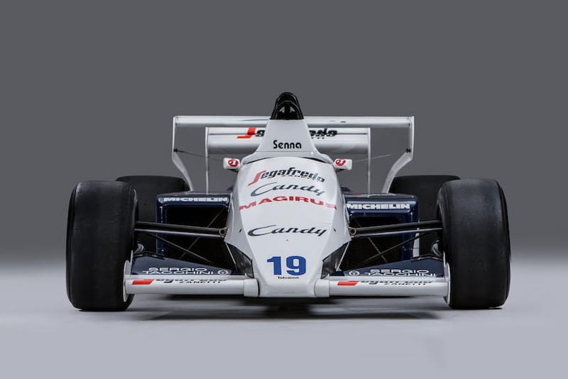 ayrton senna f1 car