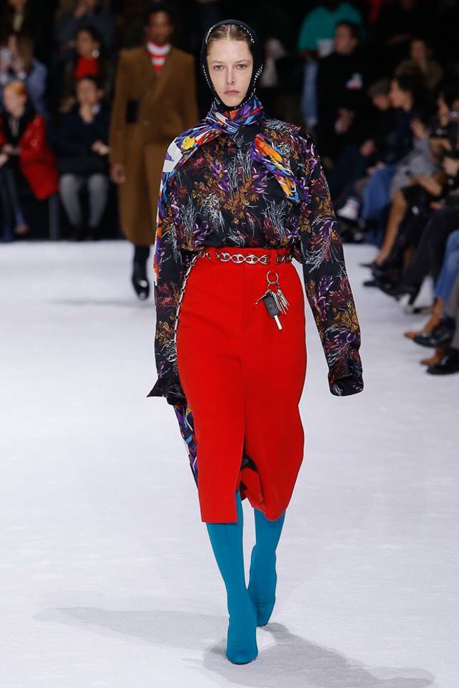Balenciaga Fall 2018 runway collection show demna gvasalia men women paris fashion week triple s sneaker runner shoe footwear