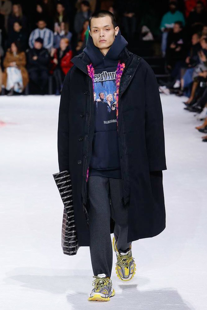 Balenciaga Fall 2018 runway collection show demna gvasalia men women paris fashion week triple s sneaker runner shoe footwear