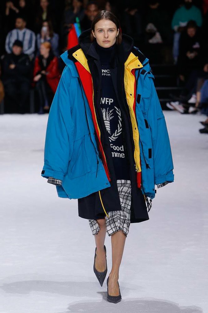 Balenciaga Fall 2018 runway collection show demna gvasalia men women paris fashion week triple s sneaker runner shoe footwear