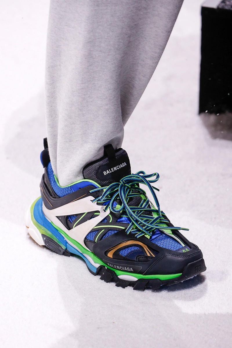 Balenciaga Fall/Winter 2018 Sneakers Paris Fashion Week Speed Runner Triple S