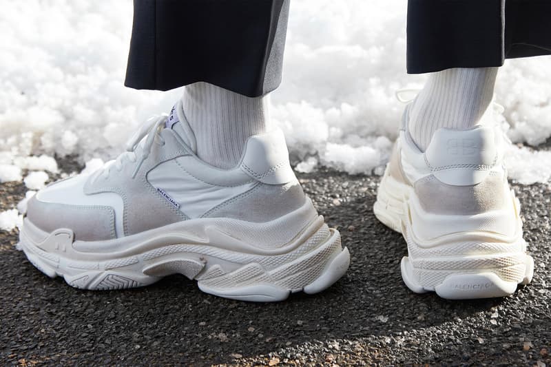 Balenciaga New Triple S White Ecru Online Draw Hypebeast