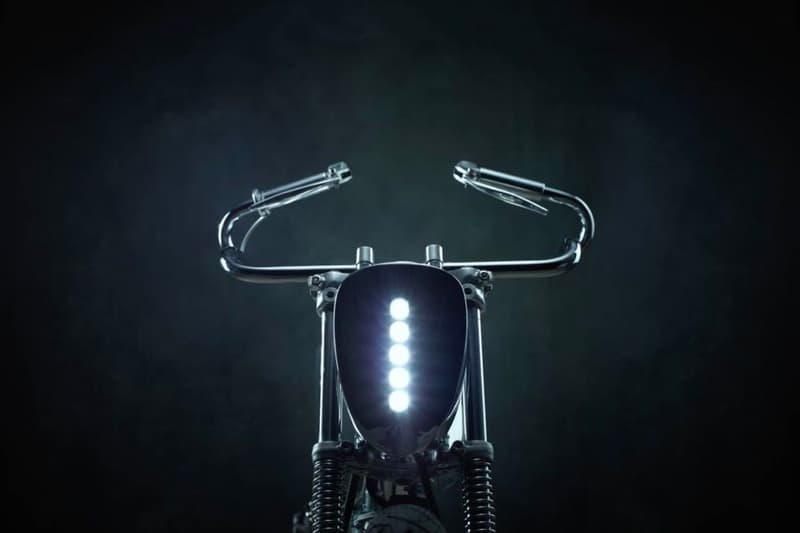 Bandit9 L-Concept Motorcycle sci-fi stainless steel road ready