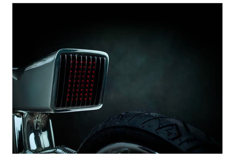 Bandit9 L-Concept Motorcycle sci-fi stainless steel road ready