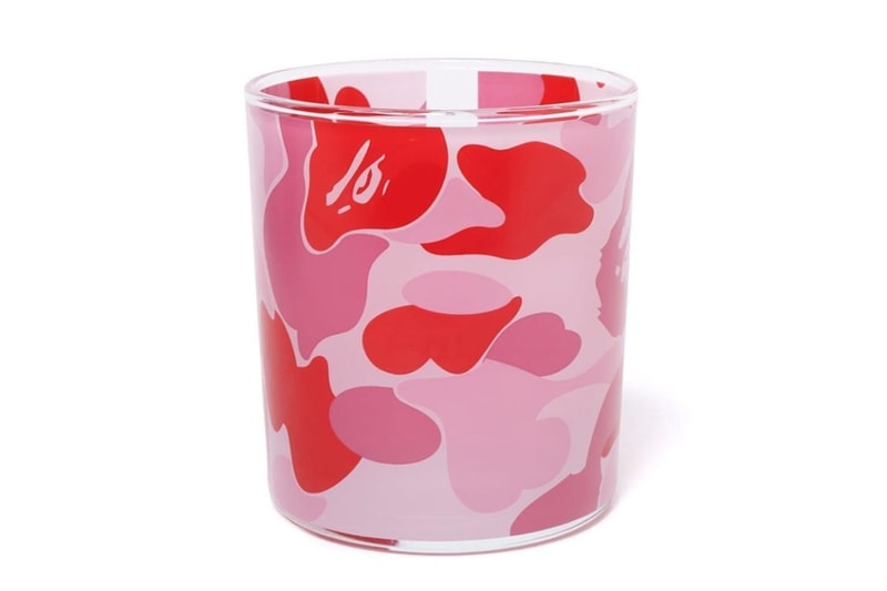 BAPE A Bathing Ape ABC CAMO Cushions Glass Cups