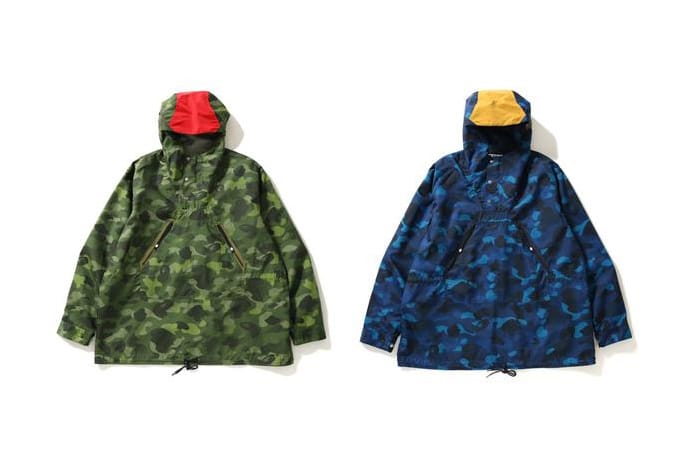BAPE Extends Anorak Selection With New Camo Editions
