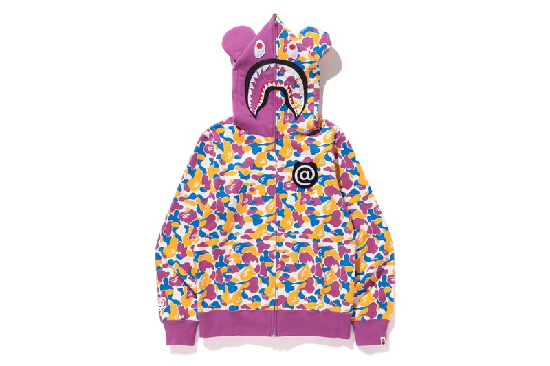 BAPE LA Bearbrick Collection A Bathing Ape Medicom Toy Los Angeles Shark Hoodie T-Shirt BE@RBRICK