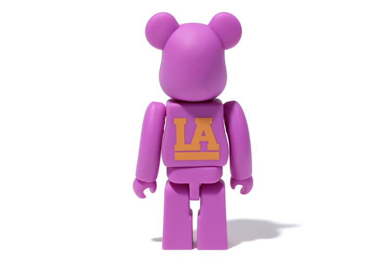 BAPE LA Bearbrick Collection A Bathing Ape Medicom Toy Los Angeles Shark Hoodie T-Shirt BE@RBRICK