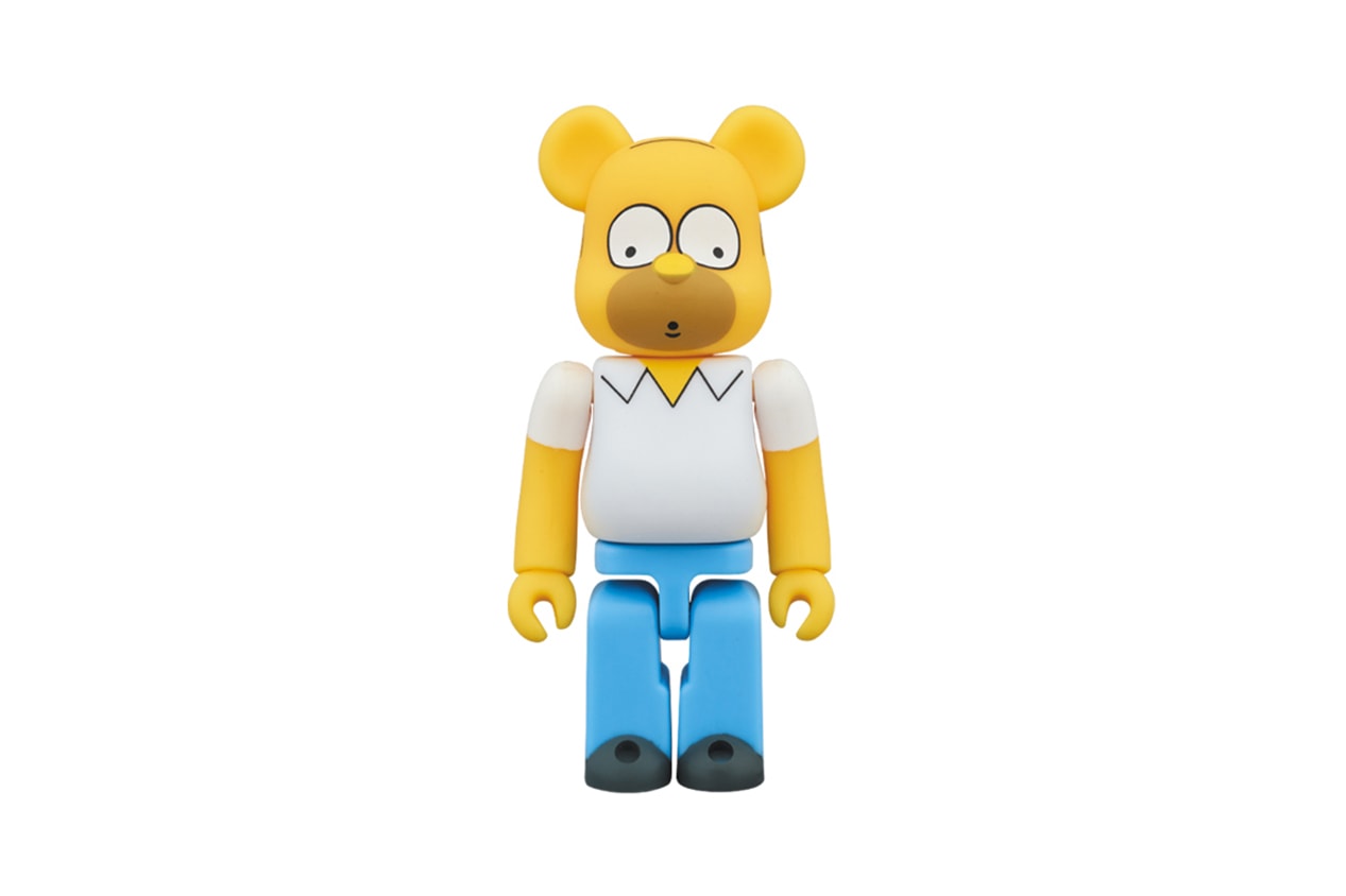 Homer Simpson BE@RBRICK Bearbrick Medicom Toy The Simspons Cartoon Three Sizes collectibles statue