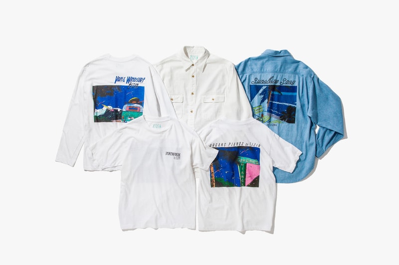 Beauty & Youth x Eizin Suzuki Capsule Japan streetwear Shibuya Tokyo Contemporary Art prints shirts Hideto Suzuki