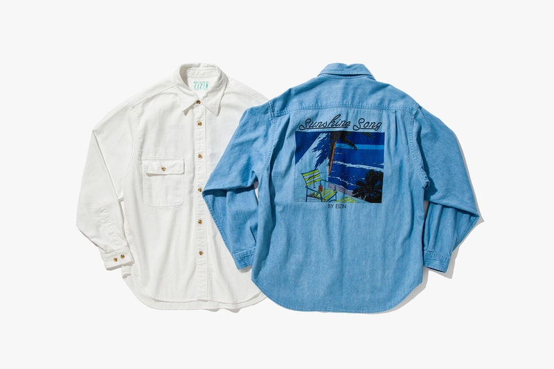 Beauty & Youth x Eizin Suzuki Capsule Japan streetwear Shibuya Tokyo Contemporary Art prints shirts Hideto Suzuki