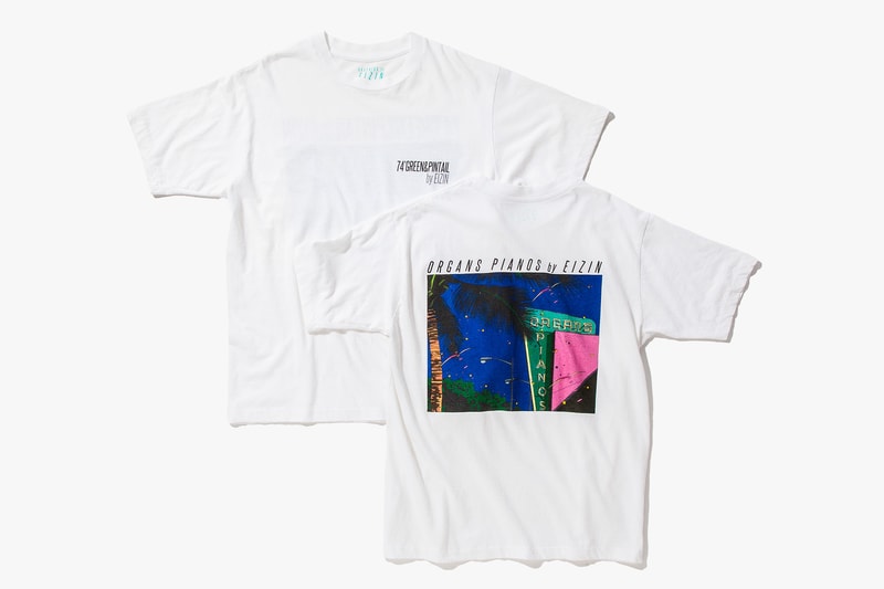 Beauty & Youth x Eizin Suzuki Capsule Japan streetwear Shibuya Tokyo Contemporary Art prints shirts Hideto Suzuki