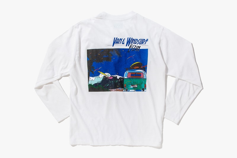 Beauty & Youth x Eizin Suzuki Capsule Japan streetwear Shibuya Tokyo Contemporary Art prints shirts Hideto Suzuki