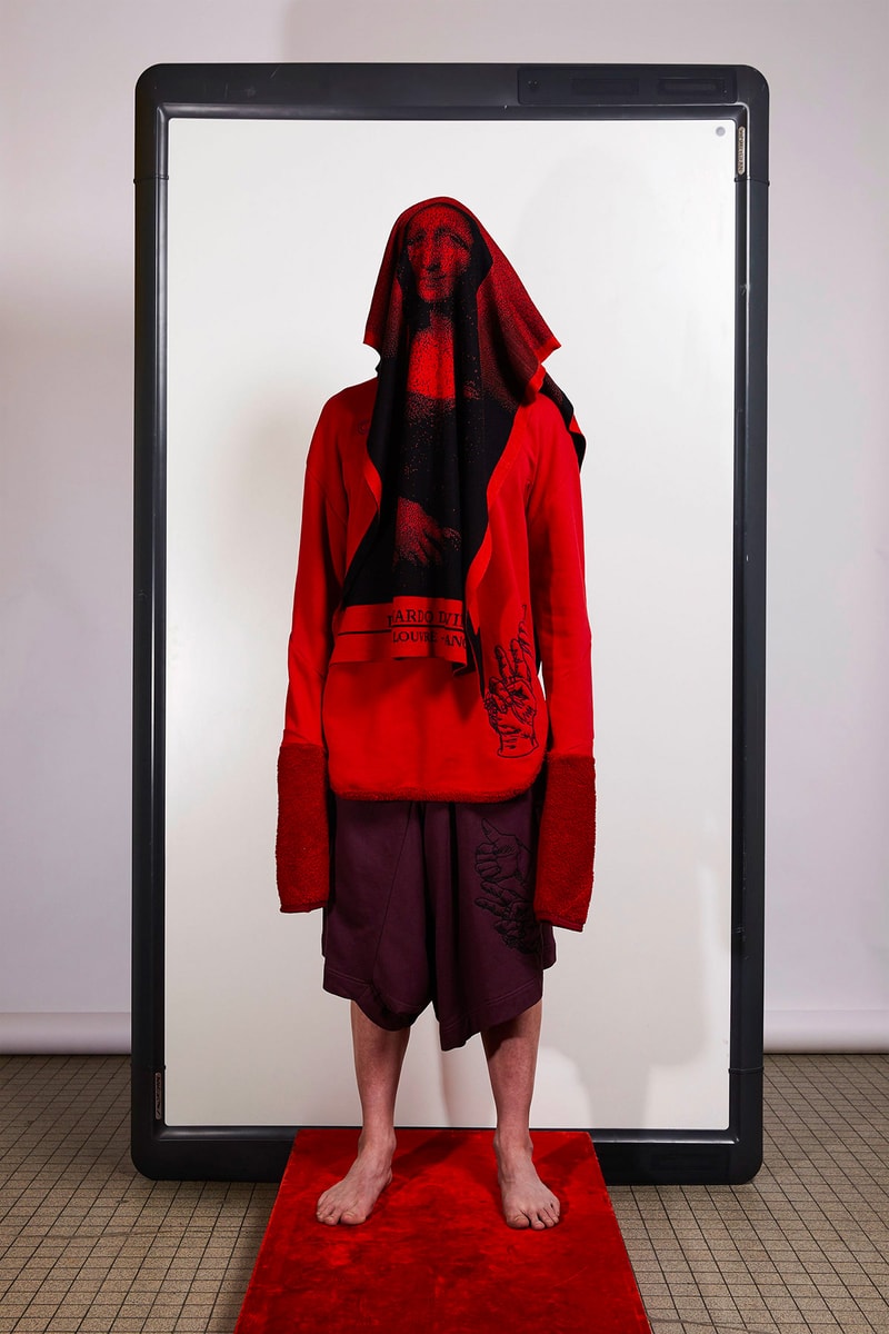 Bernhard Willhelm Fall/Winter 2018 collection Lookbook paris fashion week mona lisa