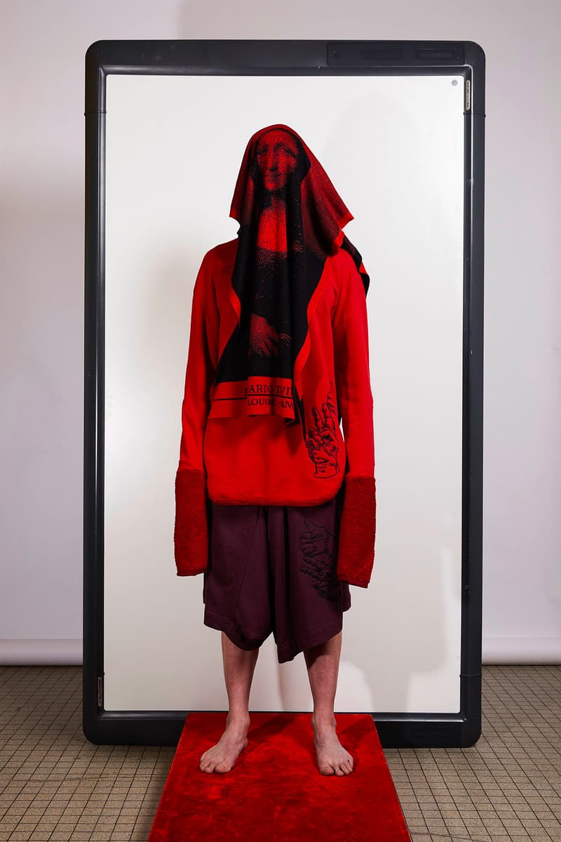 Bernhard Willhelm Fall/Winter 2018 collection Lookbook paris fashion week mona lisa