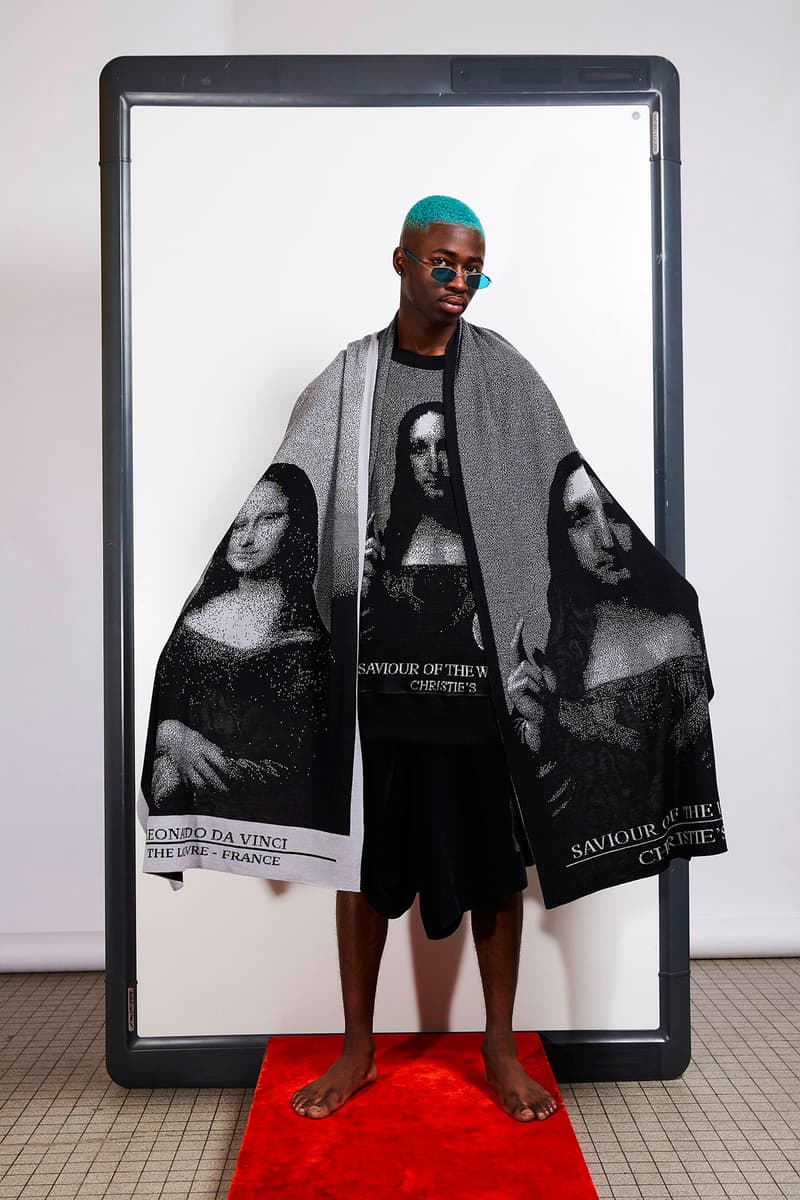 Bernhard Willhelm Fall/Winter 2018 collection Lookbook paris fashion week mona lisa